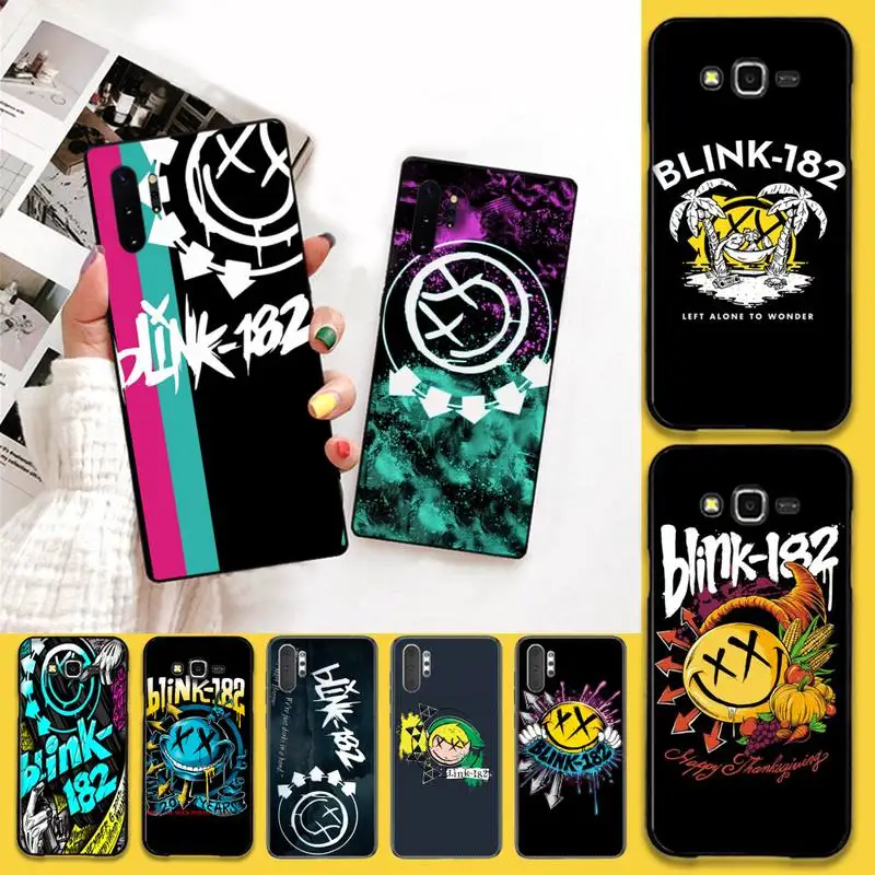 Панк-рок-группа Blink 182 чехол для телефона Samsung Note 7 8 9 10 Lite Plus Galaxy J7 J8 J6 2018 Prime |
