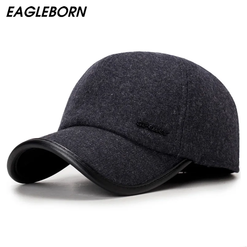 EAGLEBORN новинка 2020 Высококачественная бейсболка зимняя шапка модные шапки и кепки
