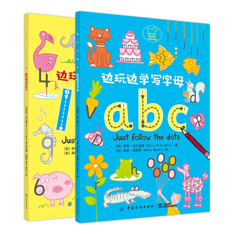 

Children English Calligraphy Copybook Handwriting Practice Books Learning Math Exercise Book For Kids Toys