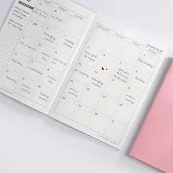 

2020 Year Calendar Schedule Notebook Monthly Weekly Planner Journal Scheduler Organizer Diary Notebook School Office Stationery