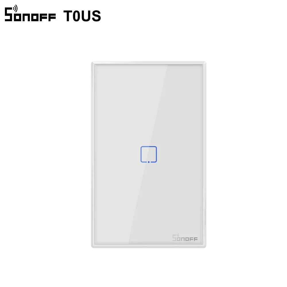 Itead SONOFF TX T0 США Wi Fi сенсорный выключатель настенный света e WeLink APP/Голосовое