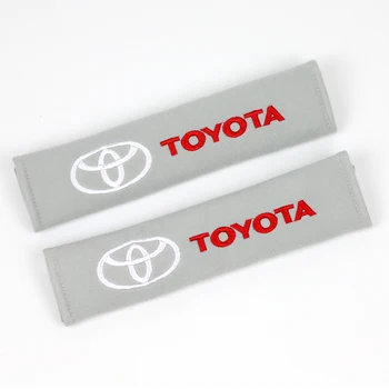 

2 PCS Seat Belt cotton Shoulder Pad Harness Cushions protection Cover Children Adult For toyota corolla chr auris rav4 avensis