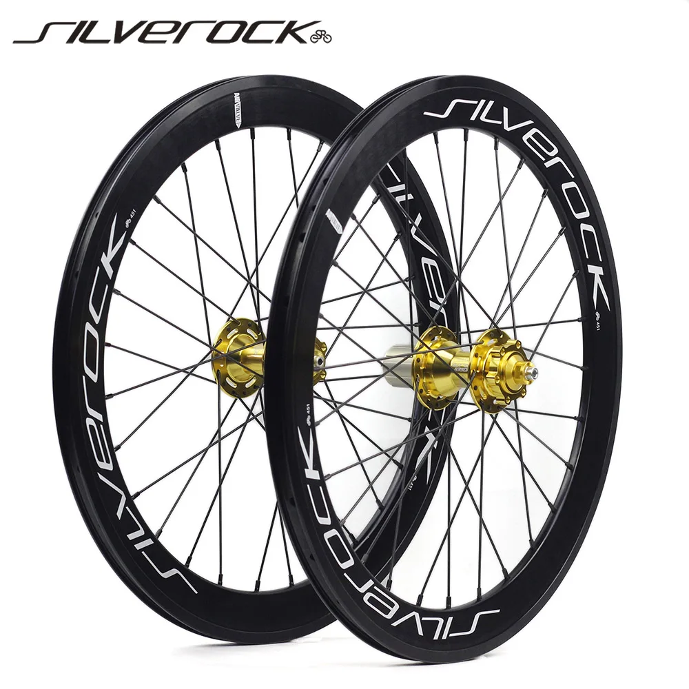 

SILVEROCK Aluminum Wheels 451 20" 1 1/8" 406 Disc Brake 8-11 for AIRA Fnhon Blast NEO FIT Folding Bike Minivelo Bicycle Wheelset