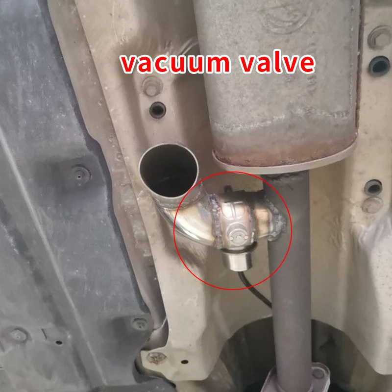 

Vacuum Valve Exhaust Cutout Valve 2.0' Silence Control Exhaust Valve Normal Close & Open Cutout Kit Wireless Remote