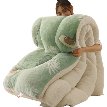 

High Grade Very Warm Comforter Colorful Style Thicken Duvet Comfortable And Soft Quilts 11 Styles Choose Home Bedding Blankets
