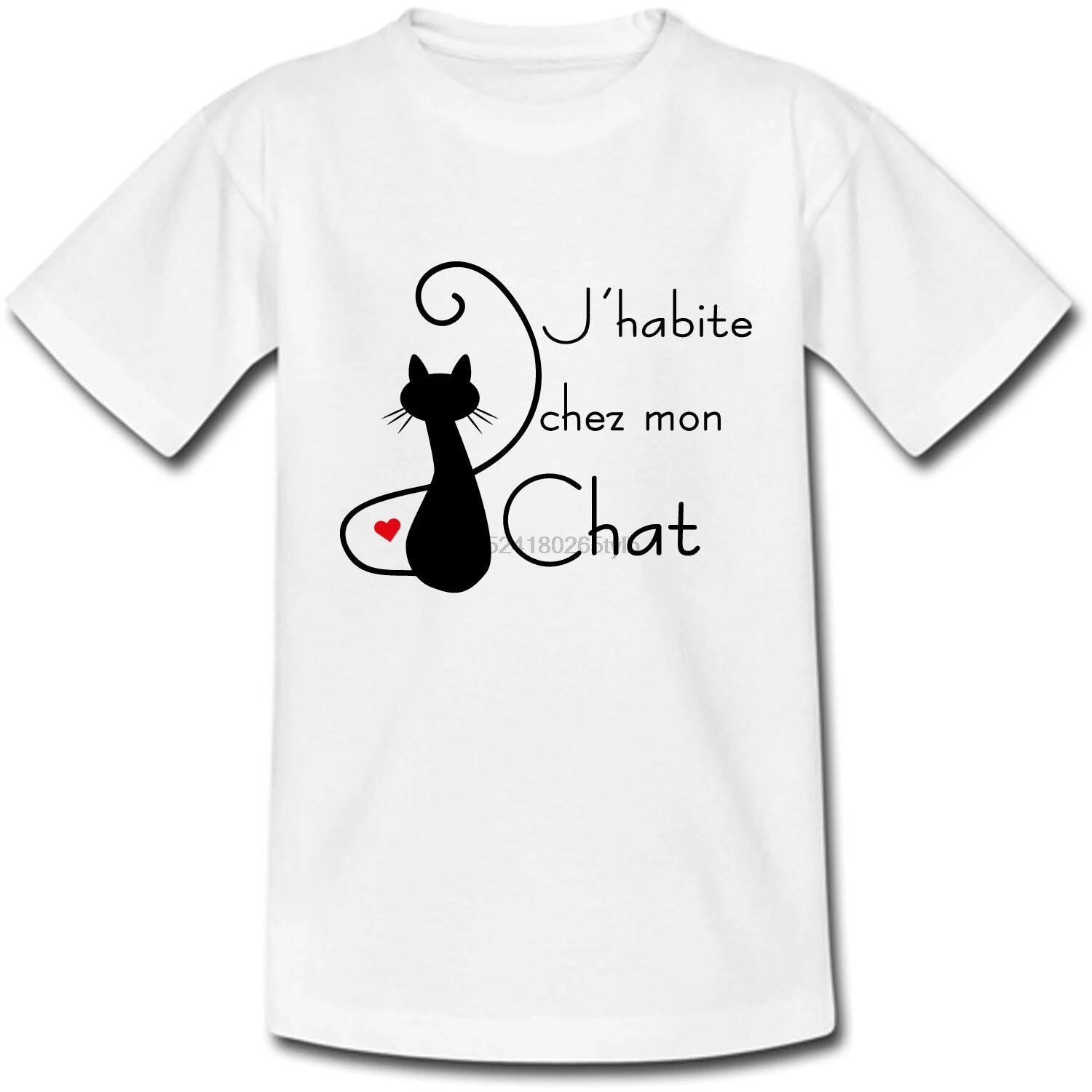 Футболка для взрослых Jhabite у Мон чат-Humour-du S au 2XL |