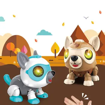 

Remote Control Smart Robot Dog Walking Electronic Voice Control Dog Toys Intelligent Talking Robot Dog Kids Birthday Gift