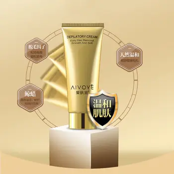 

Depilatory Hair Removal Men and Women Face Axillary Genitals Smooth Painless Hair Remove Axilla Hair Removes Cream.w