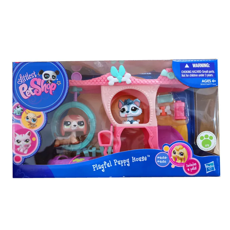Hasbro Littlest Pet Shop кукла-животное немецкий дог кот такса экшн-фигурка модель сцены
