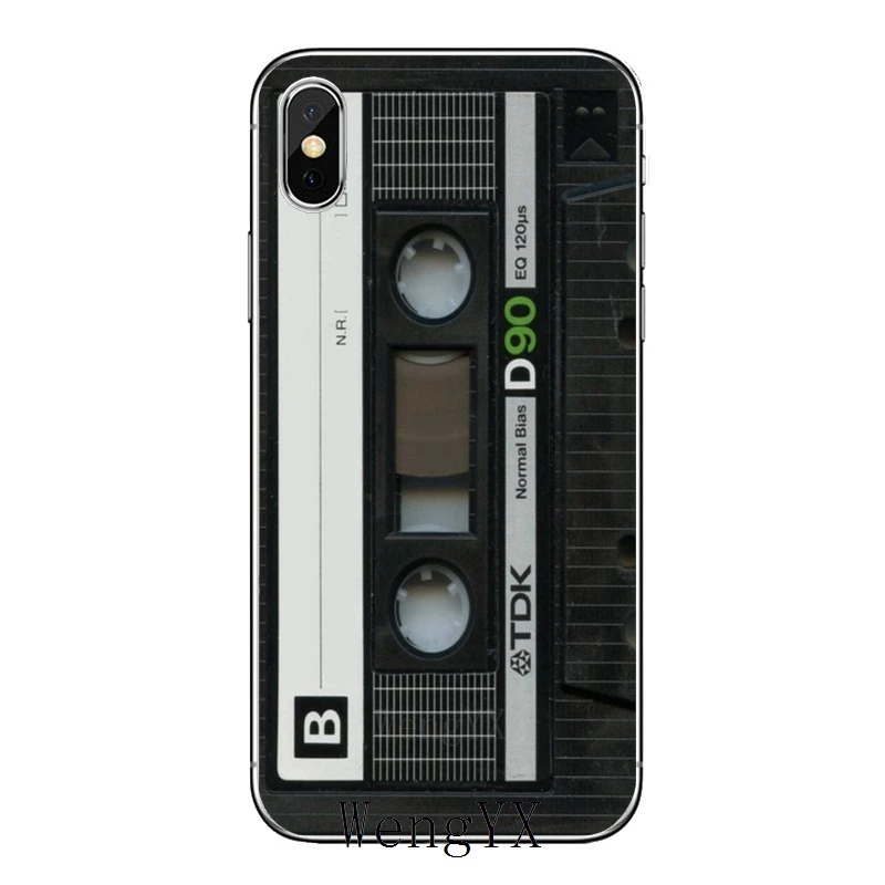 Ретро Кассетная лента для huawei mate 20 10 9 P30 P20 P10 P9 pro Lite P Smart plus аксессуары чехол для телефона