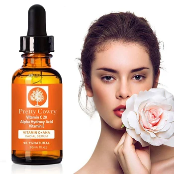 

30ml Natural Face Serum Hyaluronic Liquid Whitening And Hydrating Anti-aging Vitamin C Skin Care Remove Acne Facial Cream TSLM1