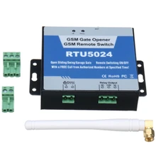 2G GSM Gate Opener Relay Switch Phone Wireless Remote Controller Door Access Wireless Opener By Free Call RTU5024(EU Plug