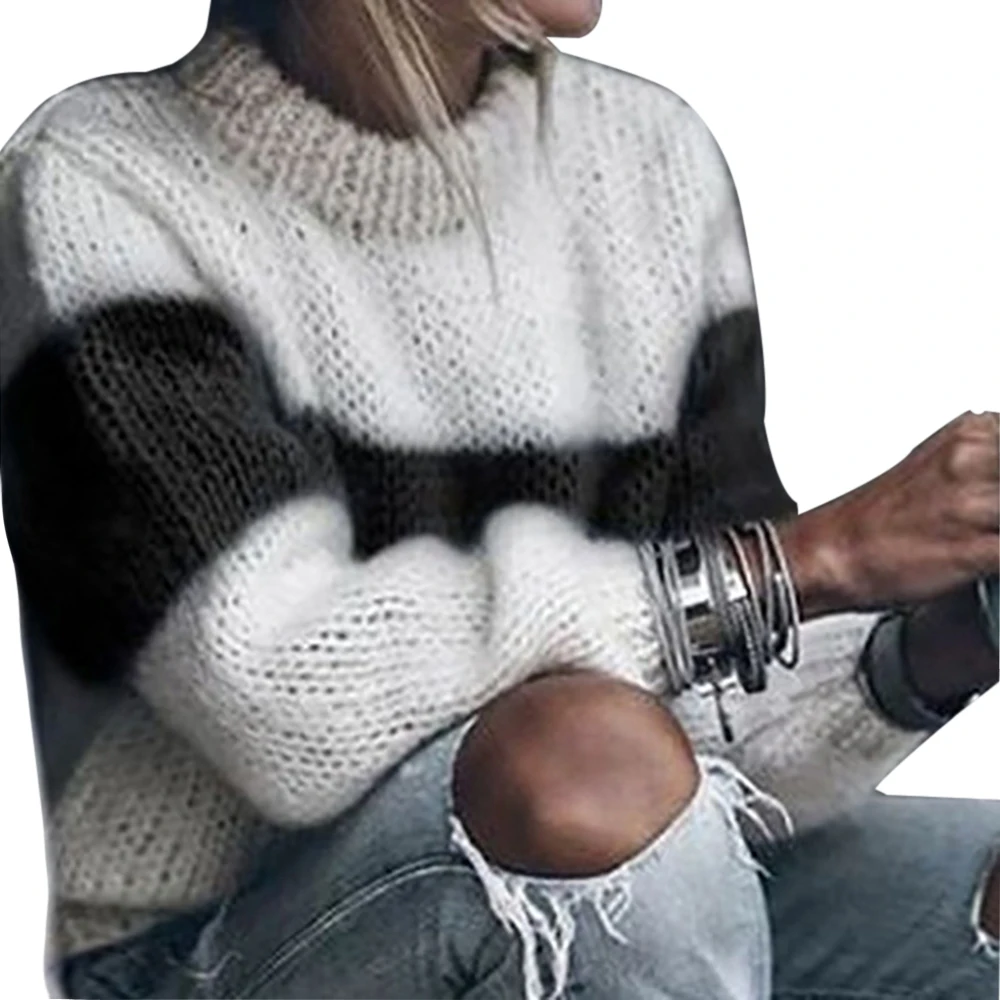 Осенне-зимний теплый свитер для женщин, корейский стиль, пуловер, джемперы, Femme, длинный рукав, Повседневная вязаная одежда, тонкий вязаный свитер, Mujer