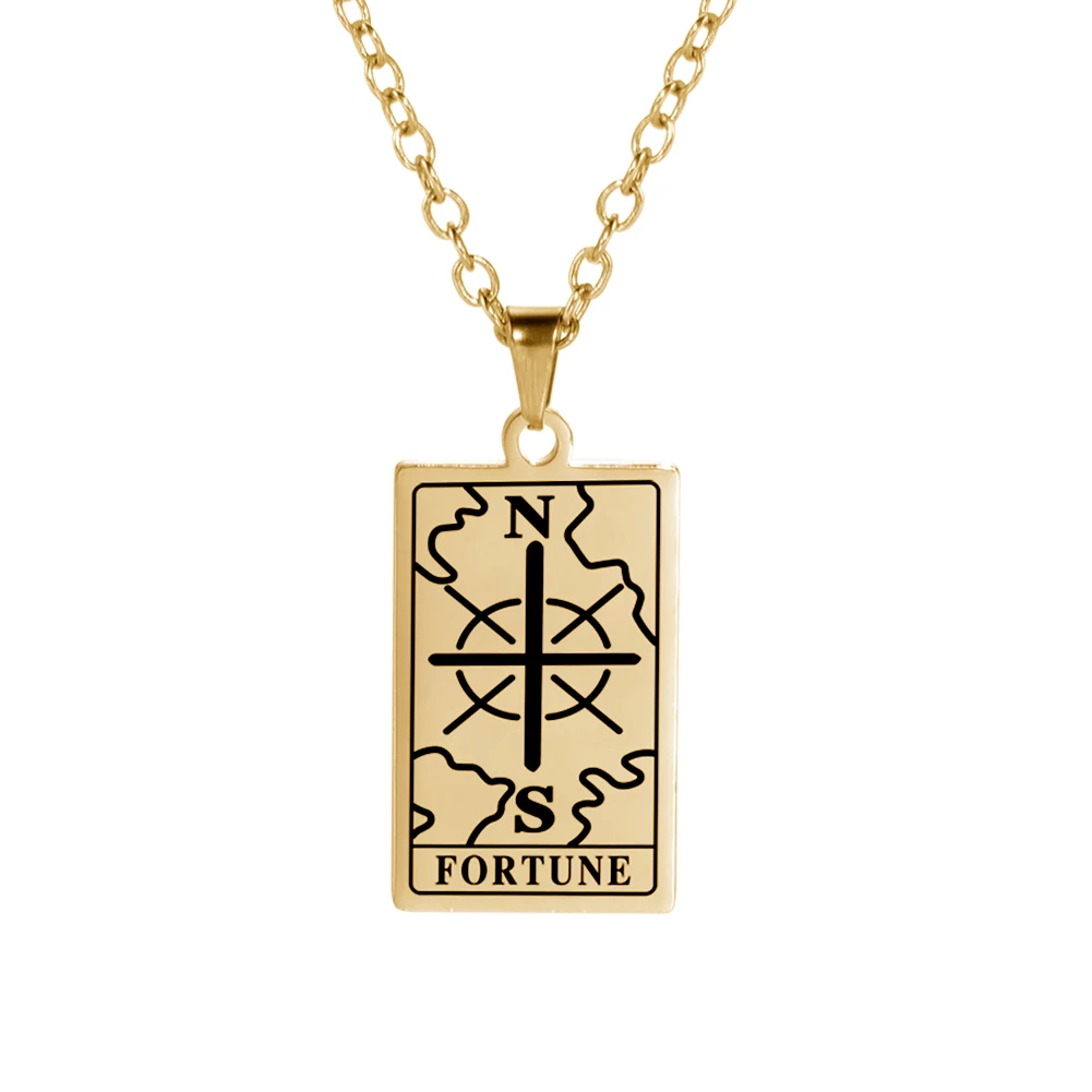 アクセサリー gunda TAROT NERO NECKLACE 2024 1st】gunda<ガンダ>TAROT NERO NECKLACE/B [タロット