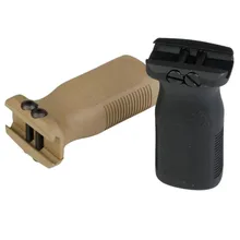 Tactical Paintball Airsoft Rug Style Front Vertical Grip For Airsoft BB Airgun AR15 Rifle Polymer Grip For 20mm Picatinny Rail