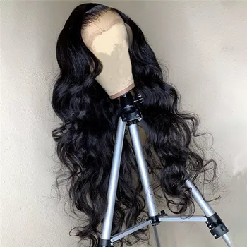 

Body Wave 5*5 PU Silk Base Wig Lace Front Human Hair Wigs with Baby Hair Bleached Knots Natural Hairline For Women