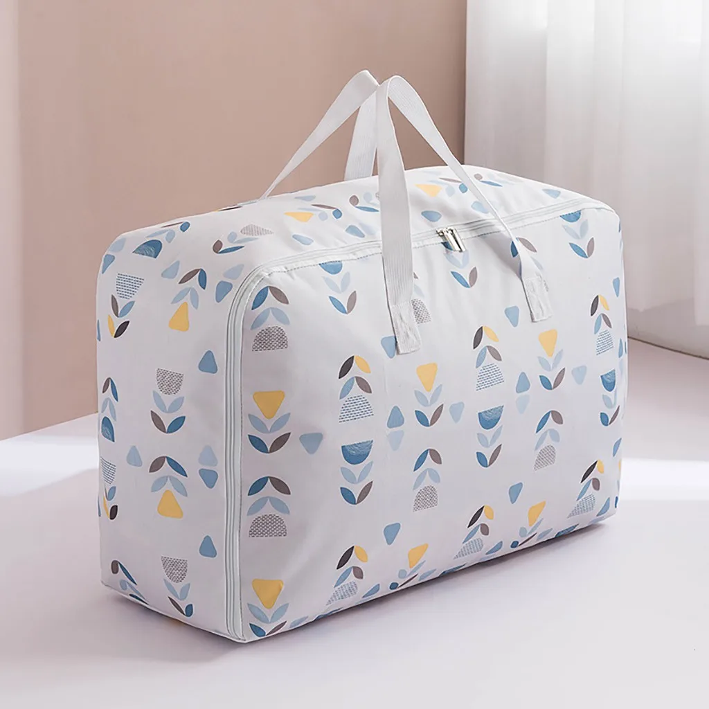 Home Quilt Blanket Foldable Moisture Proof Dust-Proof Zipper Storage Bag Clothes Organizer Seal Compress travel Saving Space