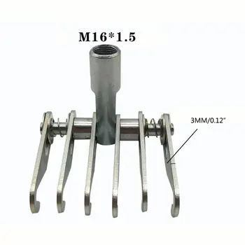 

Auto Car Body 6 Finger Dent Puller Claw Hook for Slide Hammer Tool M16x1.5mm T8WF