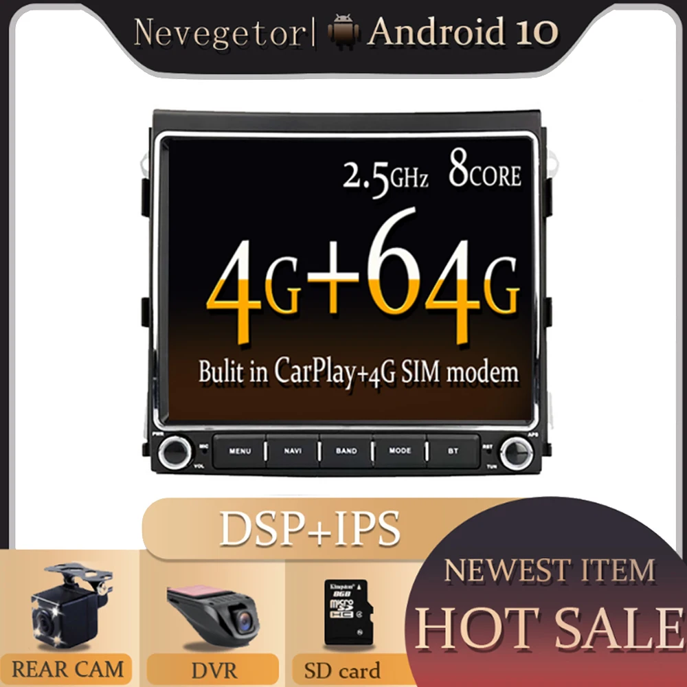 8 4 &quotIPS DSP Android 10 0 Гб + 64 ГБ Автомобильный dvd плеер GPS карта WIFI Bluetooth RDS радио для Porsche