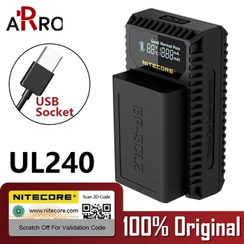 

Original Nitecore ULM240 USB Tarvel Charger For Leica BP-SCL2 Battery Leica M (Typ 262) M (Typ 246) M (Typ 240) M-P M240P Camera