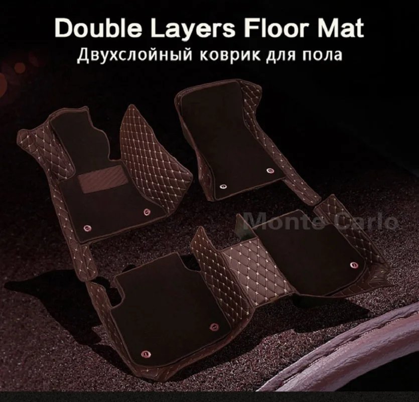 luxury car floor mats for nissan leaf коврики для авто в салон ног audi a5 sportback bmw e70 dodge ram 1500 accessories |