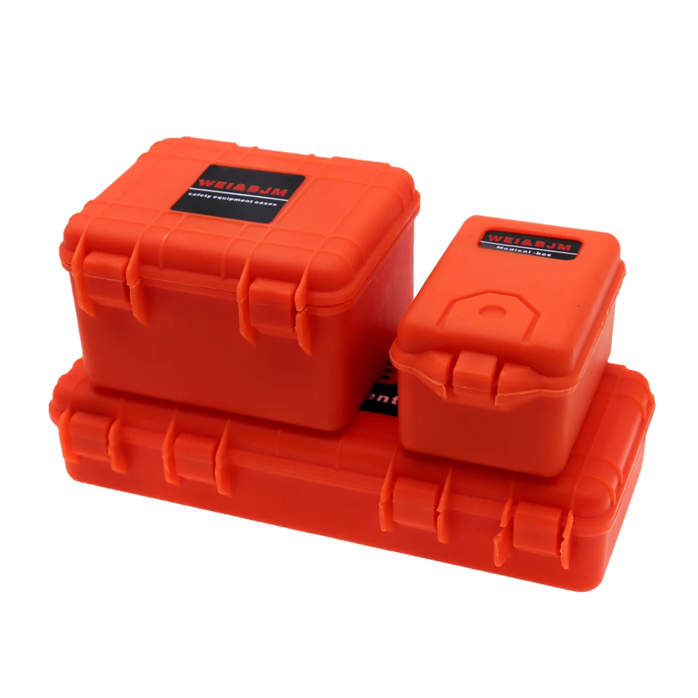 

3Pcs 1/10 Mini Toolbox Trunk Decoration Accessories for 1/10 Traxxas TRX4 TRX-4 Axial SCX10 RC4WD 90046 D90 D110 RC Crawler Car
