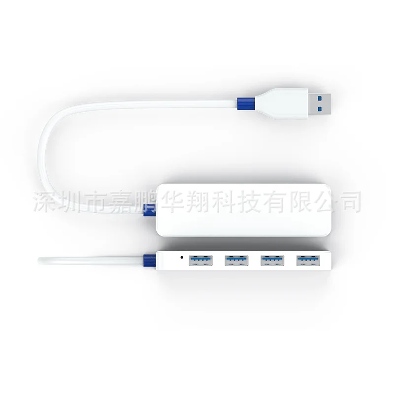 Ноутбук USB 3.0HUB концентратор ультра-тонкий один волоча четыре usb концентратор Высокоскоростной кабель Seperater док-станция