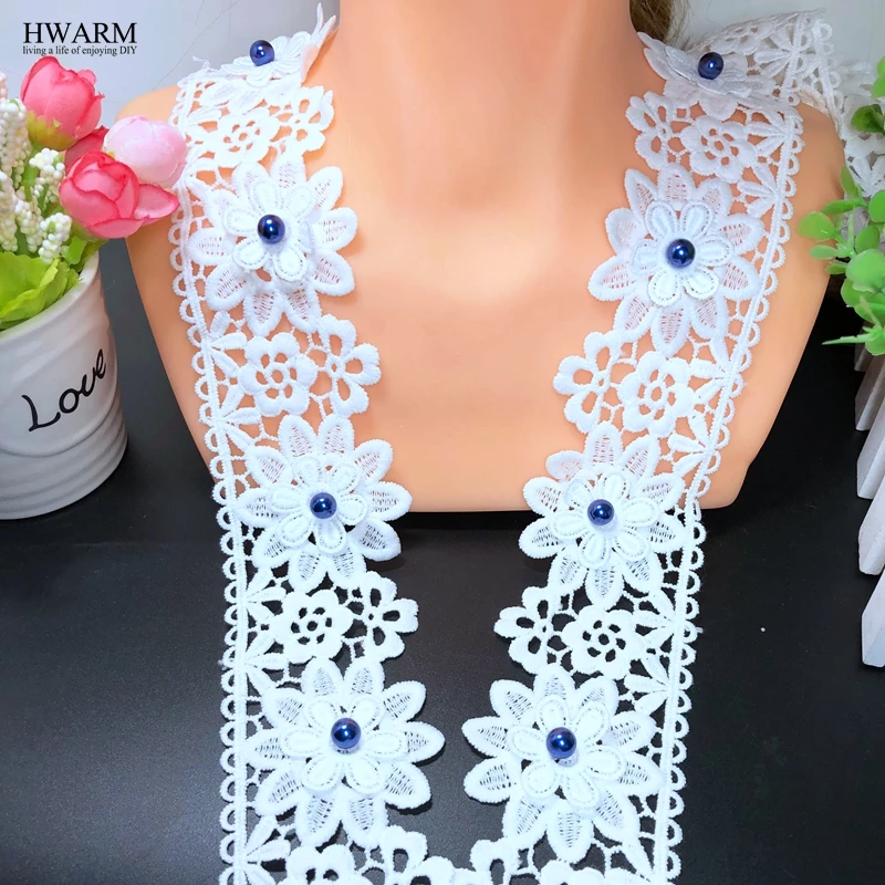 HWARM 10 ярдов 6 3 см 3D юбка швейная отделка аксессуары кружево для рукоделия ткань с