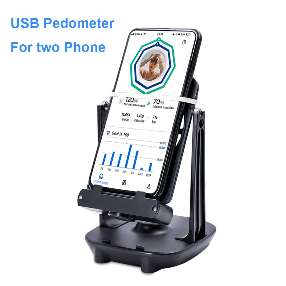Telefono Sinistro Walking Swing Shaker Supporto Per Cellulare Smartphone Shaker Pedometer Brush Stepper Per Pokemon Go Phone Wiggler Counter