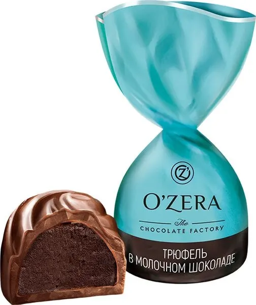 OZera конфеты трюфель молочный шоколад (упаковка 0 5 кг) | Продукты