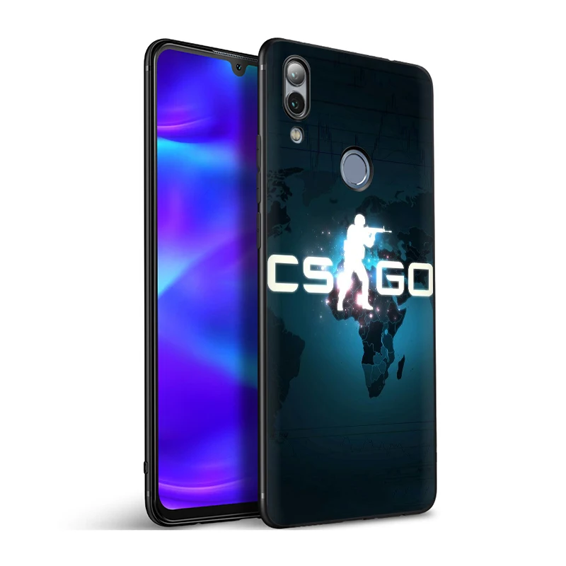 EWAU CS GO игры силиконовый чехол для телефона для huawei Honor 6A 7A Pro 7C 7X 8X 8C 8 9 Примечание 10 Lite вид 20 9X Pro 8A 20S