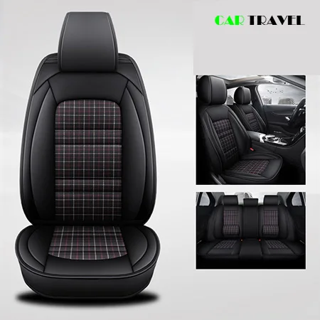 Передние и задние 5 сидений чехол для renault captur duster logan fluence 2013 kadjar megane laguna аксессуары чехлы для сидений - Название цвета: Color 7