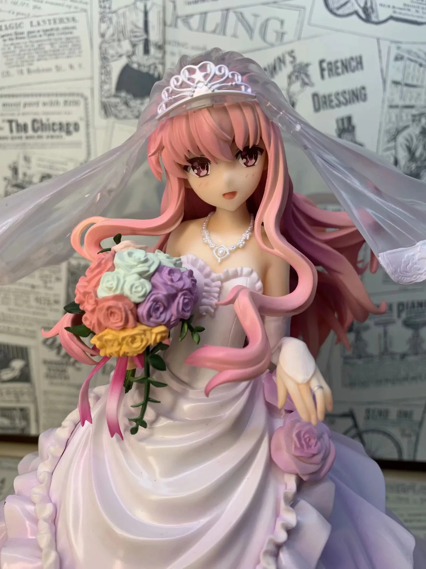 

Kadokawa Wedding Dress Louise Bride Finale ling zhi shi mo 1/7 Boxed Garage Kit Doll Ornaments Model
