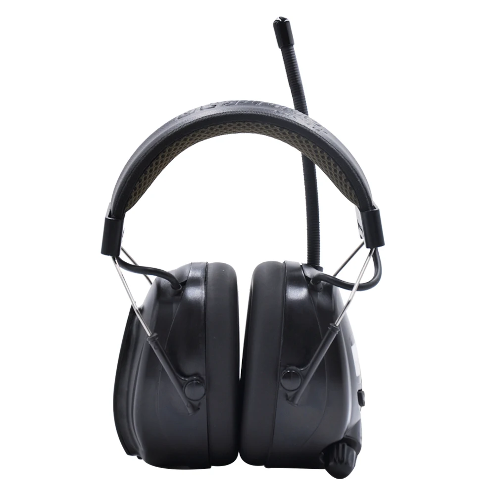 Protear DAB+/FM Hearing Protector Bluetooth Radio Earmuffs Rechargeable Lithium Battery Ear Protection Headphone,Black - Famidy.com