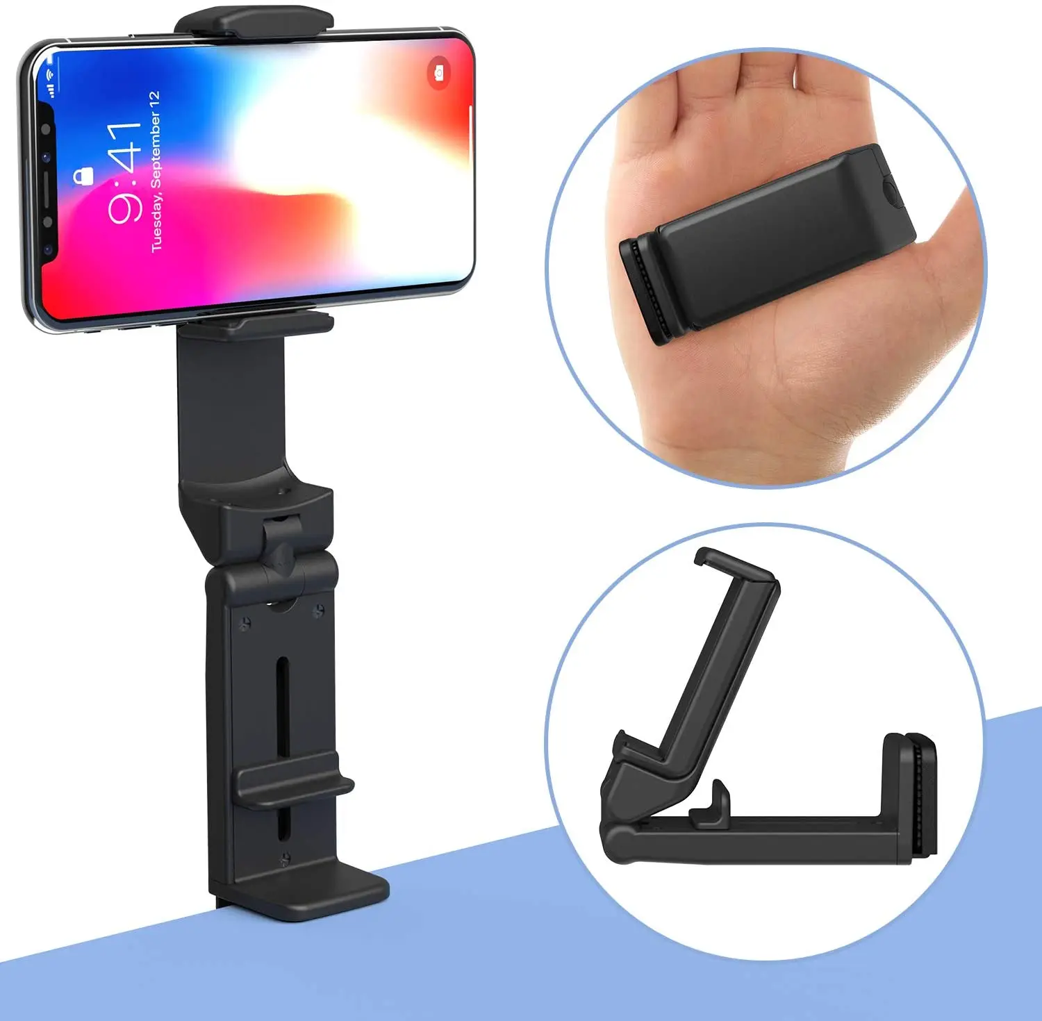 Universal Airplane In-Flight Mobile Phone Mount