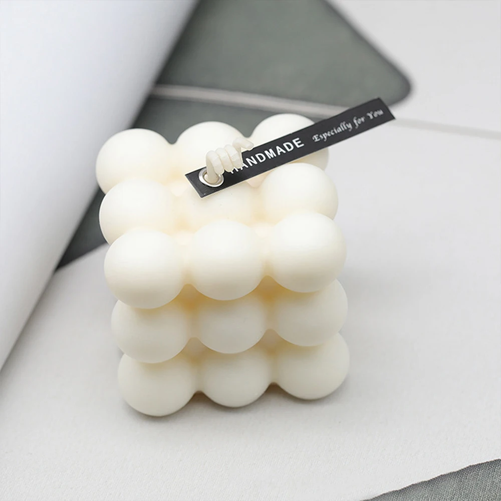 New 3d candle molds Soy Wax Silicone Mold Aromatherapy Gypsum Candle diy Candle Mould  Handmade Soap Mold Candle Making Supplies