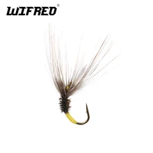 Wifreo 6 шт./кор. многоцветные рыбалки Tenkara Fly Радужная мушек для ловли нахлыстом приманки большой наживки Размеры#12