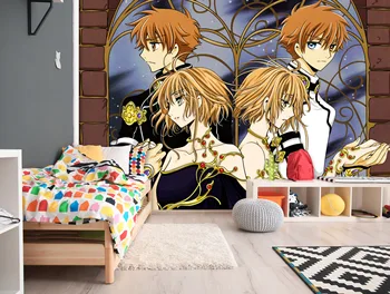 

[Self-Adhesive] 3D Tsubasa Reservoir Chronicle 941 Japan Anime Wall Paper mural Wall Print Decal Wall Murals Belly