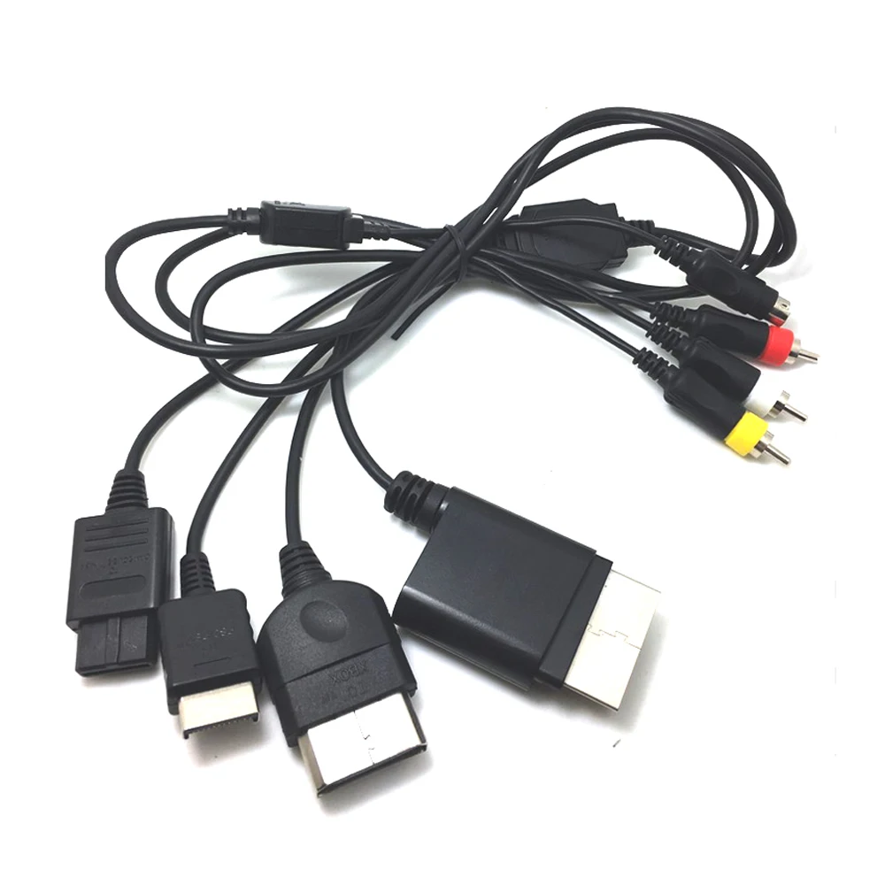 Многофункциональный кабель s-video Audio video av для s f c /n 64/ n g p 1/ 2/PS 3/ xbox игровая консоль |
