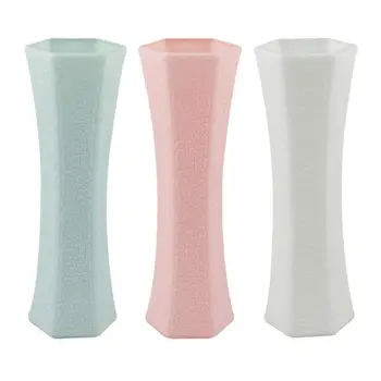 

Nordic Plastic Vase Imitation Ceramic Flower Pot Plants Arrangement Container