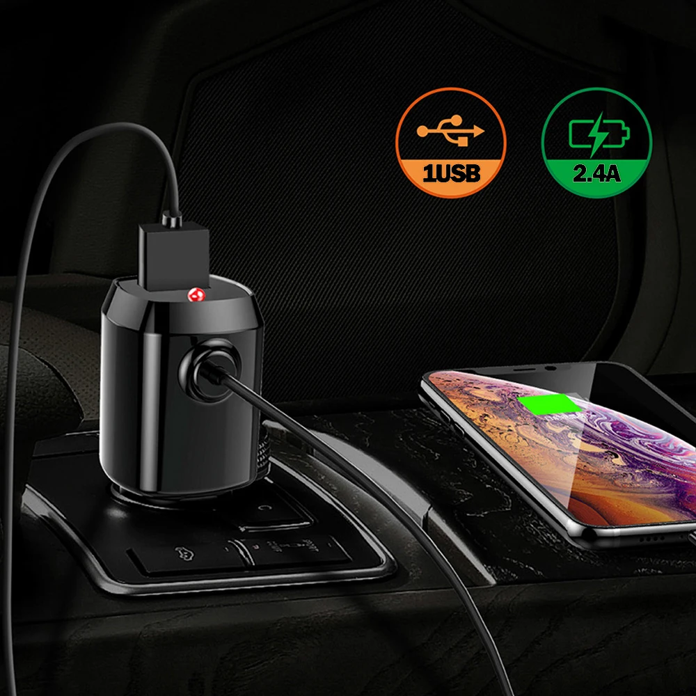 Автомобильный Bluetooth TF MP3-плеер Bluetooth 5,0 MP3-плеер Handsfree автомобильный комплект Многофункциональный Q16 очиститель аромата 3.1A быстрое зарядное устройство 5