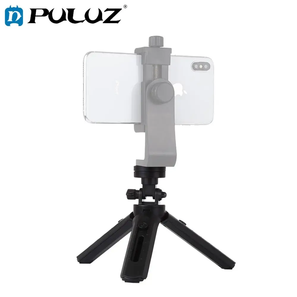 

PULUZ Pocket 5-mode Adjustable Desktop Tripod Mount with 1/4 inch Screw for DSLR & Digital Cameras, Adjustable Height: 23-28cm