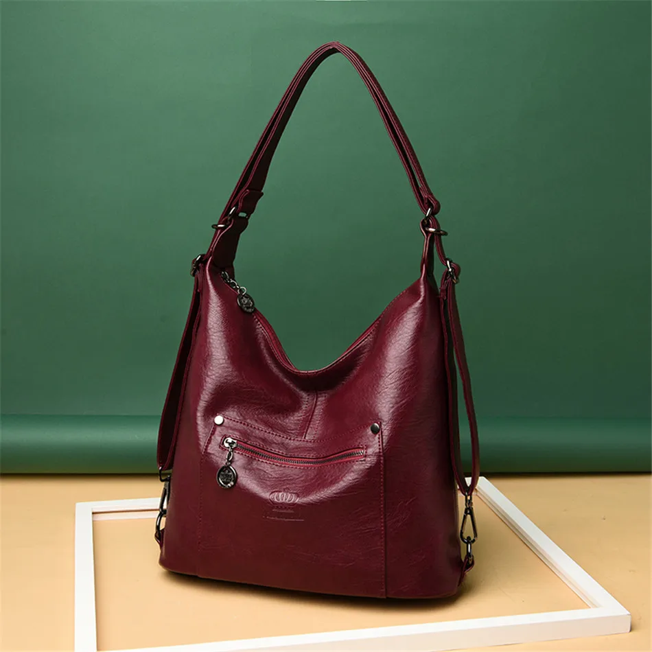 Многофункциональные дизайнерские сумки высокого качества кожаные сумки через плечо для женщин сумка женская сумка-мессенджер Женская Ручная сумка