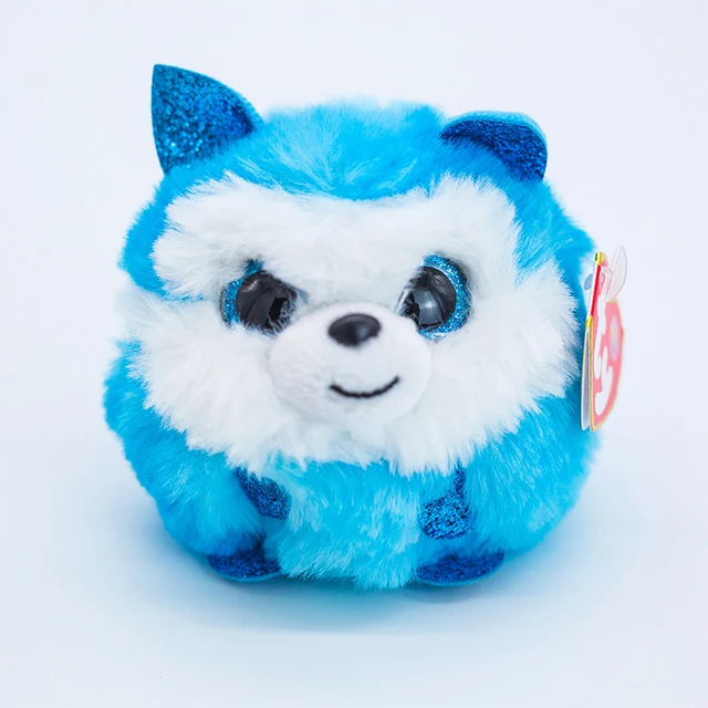 10CM Ty Big Eyes Bubble Ball Series Cat Husky Monkey Mouse Owl Unicorn Palm Doll Soft Plush Mini Toy Boy and Girl Birthday Gift 5cm-15cm