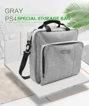 

Storage Bag For Playstation 4 PS4 Game Console Portable Simple Solid Color Storage Bag Pouch Protection Case