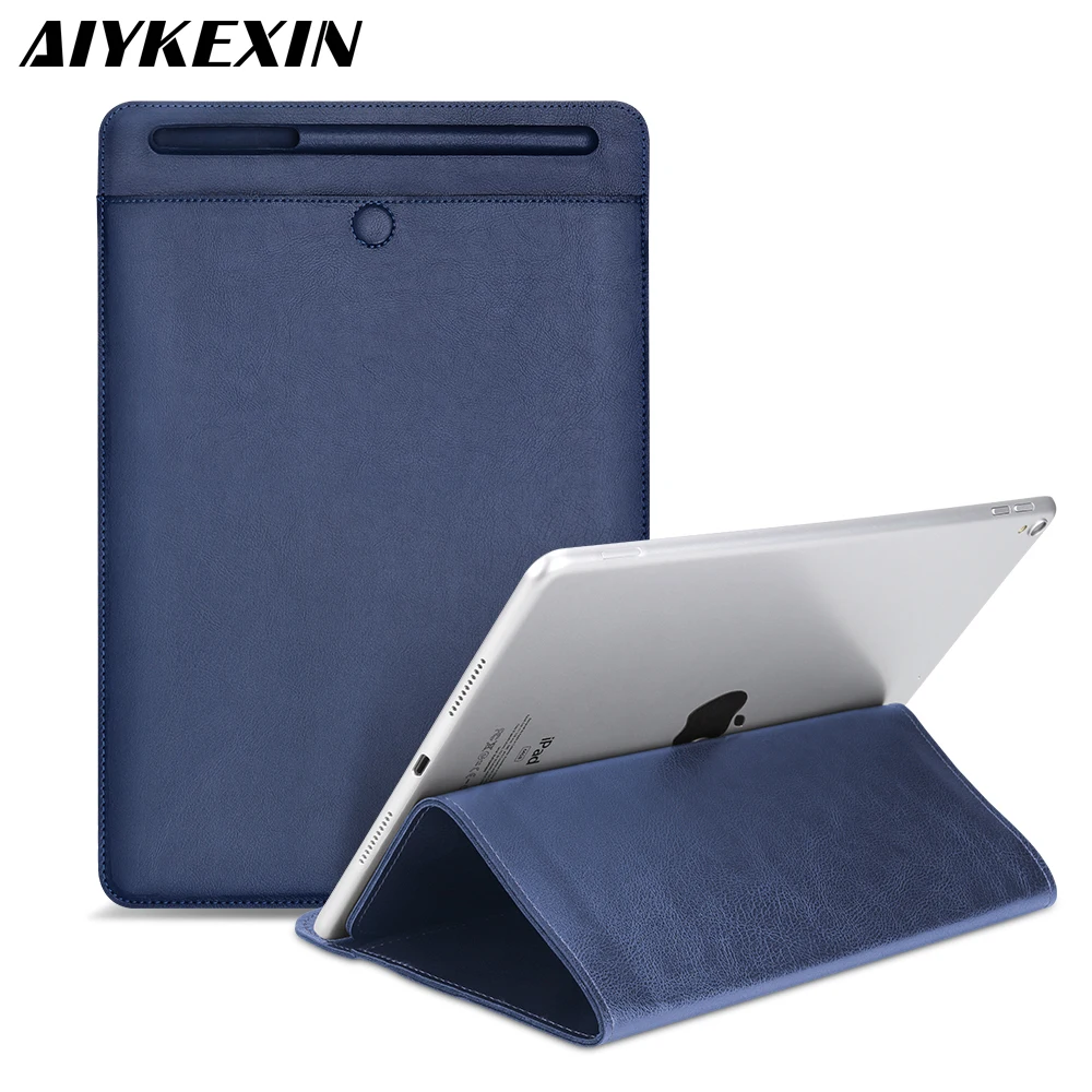 

Tablet PC Tri-Fold Storage Stand Bag Sleeve Case For ipad 9.7 2017 2018 Mini 2 3 4 5 Protective Cover Pouch Tablet PC Sleeve bag