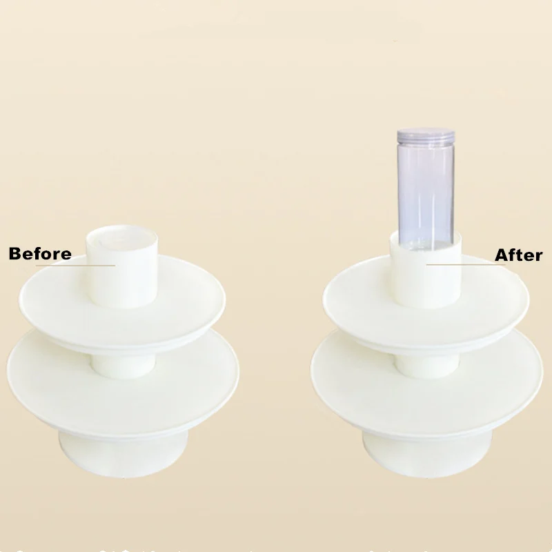  2-Layer New Design Happy Birthday Cake Stand With Surprize Gift Box Surprising Magic Cake Stand