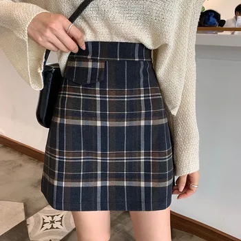 

Focal20 Streetwear Pliad Women Skirt A Line Mini Mid Length High Waist Female Skirts Casual Spring Summer Autumn Lady Bottoms
