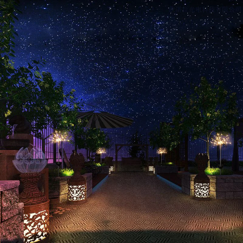 

Solar Fairy Light Xmas Decor Christmas Home Garden/Yard Solar Energy 90LEDs Creative Silver String Lights Outdoor Decoration