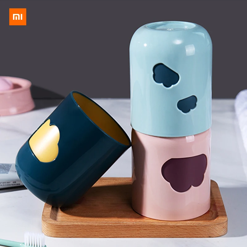 Xiaomi Mijia Youpin простая чашка для мытья облаков, бытовая чашка для чистки, милая пара, удобная чашка для рта, модная домашняя ванная комната